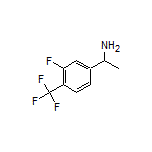 1-[3-Fluoro-4-(trifluoromethyl)phenyl]ethanamine