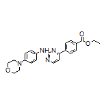 Ethyl 4-[2-[(4-Morpholinophenyl)amino]pyrimidin-4-yl]benzoate