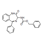 3-(Cbz-amino)-5-phenyl-1,3-dihydro-2H-benzo[e][1,4]diazepin-2-one