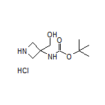 3-(Boc-amino)azetidine-3-methanol Hydrochloride