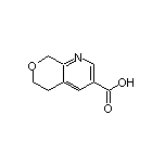 6,8-Dihydro-5H-pyrano[3,4-b]pyridine-3-carboxylic Acid