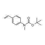 N-Boc-N-methyl-4-vinylaniline