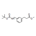 Methyl 3-[3-[(Boc-amino)methyl]phenyl]propanoate