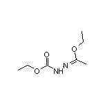 Ethyl 2-(1-Ethoxyethylidene)hydrazinecarboxylate