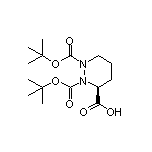 (S)-1,2-Bis(Boc)-hexahydropyridazine-3-carboxylic Acid