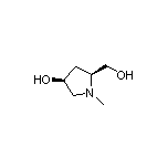 (3S,5S)-5-(Hydroxymethyl)-1-methylpyrrolidin-3-ol