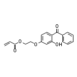 2-(4-Benzoyl-3-hydroxyphenoxy)ethyl Acrylate