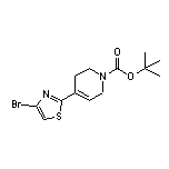 2-(1-Boc-1,2,3,6-tetrahydro-4-pyridyl)-4-bromothiazole