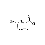 6-Bromo-3-methylpyridine-2-carbonyl Chloride