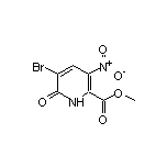 Methyl 5-Bromo-3-nitro-6-oxo-1,6-dihydropyridine-2-carboxylate