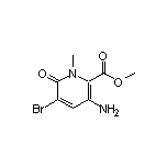 Methyl 3-Amino-5-bromo-1-methyl-6-oxo-1,6-dihydropyridine-2-carboxylate