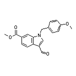 Methyl 3-Formyl-1-(4-methoxybenzyl)-1H-indole-6-carboxylate