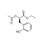 Ethyl (R)-2-Acetoxy-3-(2-hydroxyphenyl)propanoate