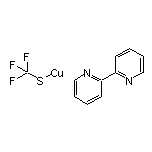 (2,2’-Bipyridine)copper(I) Trifluoromethanethiolate