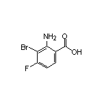 2-Amino-3-bromo-4-fluorobenzoic Acid