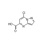 7-Chloropyrazolo[1,5-a]pyrimidine-5-carboxylic Acid