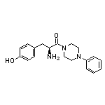 (S)-2-Amino-3-(4-hydroxyphenyl)-1-(4-phenyl-1-piperazinyl)-1-propanone