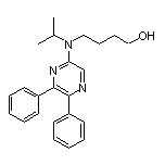 4-[(5,6-Diphenyl-2-pyrazinyl)(isopropyl)amino]-1-butanol