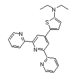 5-([2,2’:6’,2’’-Terpyridin]-4’-yl)-N,N-diethylthiophen-2-amine