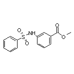 Methyl 3-(Phenylsulfonamido)benzoate