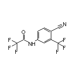 N-[4-Cyano-3-(trifluoromethyl)phenyl]-2,2,2-trifluoroacetamide