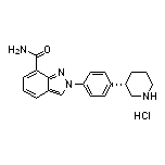 (S)-2-[4-(3-Piperidyl)phenyl]-2H-indazole-7-carboxamide Hydrochloride