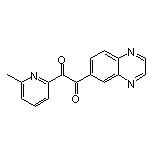 1-(6-Methyl-2-pyridyl)-2-(6-quinoxalinyl)-1,2-ethanedione