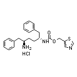 5-Thiazolylmethyl [(2R,5R)-5-Amino-1,6-diphenyl-2-hexyl]carbamate Hydrochloride