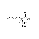 (S)-2-Amino-2-methylhexanoic Acid Hydrochloride