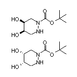 cis-1-Boc-hexahydropyridazine-4,5-diol