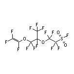 1,1,2,2-Tetrafluoro-2-[[1,1,1,2,3,3-hexafluoro-3-[(1,2,2-trifluorovinyl)oxy]propan-2-yl]oxy]ethanesulfonyl Fluoride