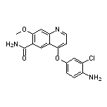 4-(4-Amino-3-chlorophenoxy)-7-methoxyquinoline-6-carboxamide