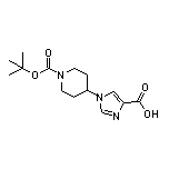 1-(1-Boc-4-piperidyl)-1H-imidazole-4-carboxylic Acid