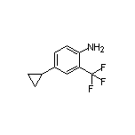 4-Cyclopropyl-2-(trifluoromethyl)aniline