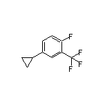 4-Cyclopropyl-1-fluoro-2-(trifluoromethyl)benzene