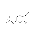 1-Cyclopropyl-2-fluoro-4-(trifluoromethoxy)benzene