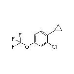 2-Chloro-1-cyclopropyl-4-(trifluoromethoxy)benzene