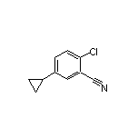 2-Chloro-5-cyclopropylbenzonitrile