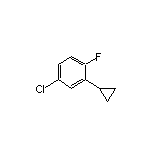 4-Chloro-2-cyclopropyl-1-fluorobenzene