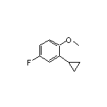 2-Cyclopropyl-4-fluoroanisole