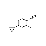 4-Cyclopropyl-2-methylbenzonitrile