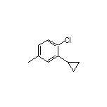 1-Chloro-2-cyclopropyl-4-methylbenzene