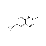 6-Cyclopropyl-2-methylquinoline