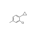 2-Chloro-1-cyclopropyl-4-methylbenzene