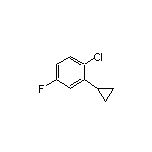 1-Chloro-2-cyclopropyl-4-fluorobenzene