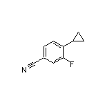 4-Cyclopropyl-3-fluorobenzonitrile