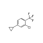 2-Chloro-4-cyclopropyl-1-(trifluoromethyl)benzene