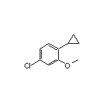 3-Chloro-6-cyclopropylanisole