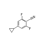 4-Cyclopropyl-2,6-difluorobenzonitrile