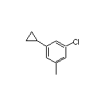 1-Chloro-3-cyclopropyl-5-methylbenzene